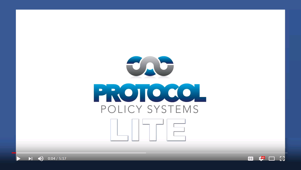 Demonstration video of the IT Policy Lite Service
